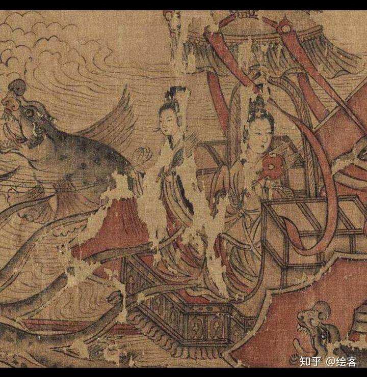 中国美术史|画作赏析《洛神赋图》传说