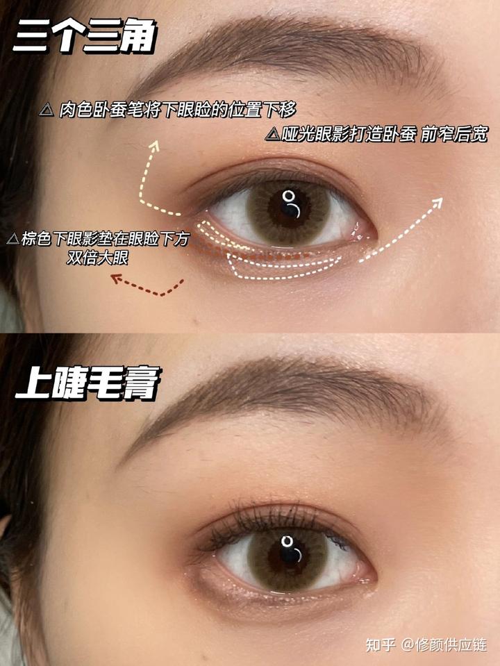 眼部简单化妆步骤视频_眼部化妆教程淡妆_单眼皮眼部淡妆化妆步骤