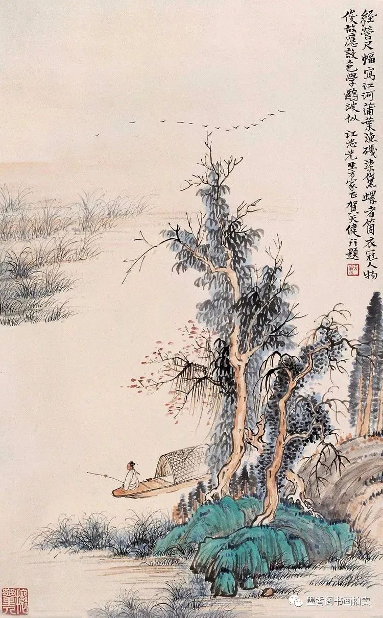 中国山水画树木的一般技法，你知道吗？